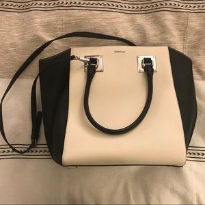 Calvin Klein Black and White Tote